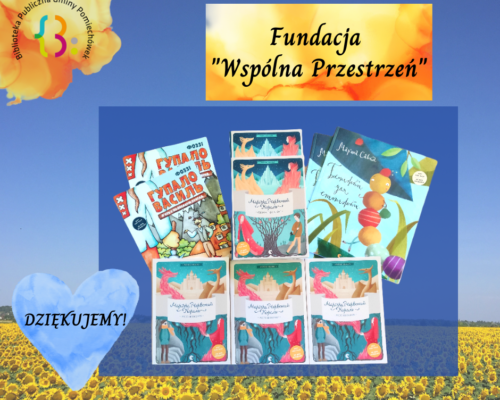 Książki w języku ukraińskim od Fundacji "Wspólna Przestrzeń"