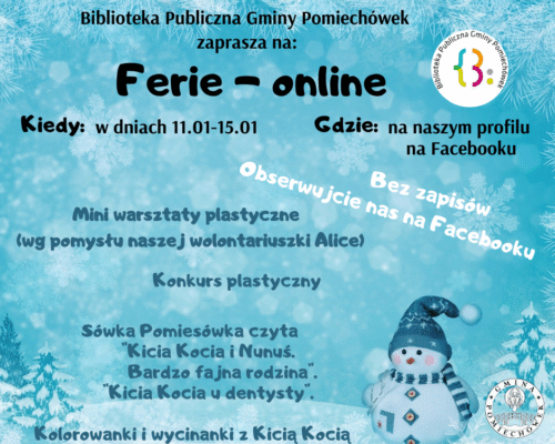 Ferie - online 2021_ Post na FB