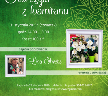 Storczyki plakat 360x320