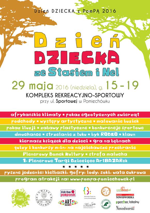 Dzien Dziecka ze Stasiem i Nel plakat