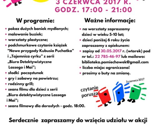 II Pomiechowska Noc Bibliotek