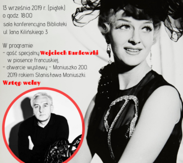 Plakat na spotkanie autorskie 6 360x320