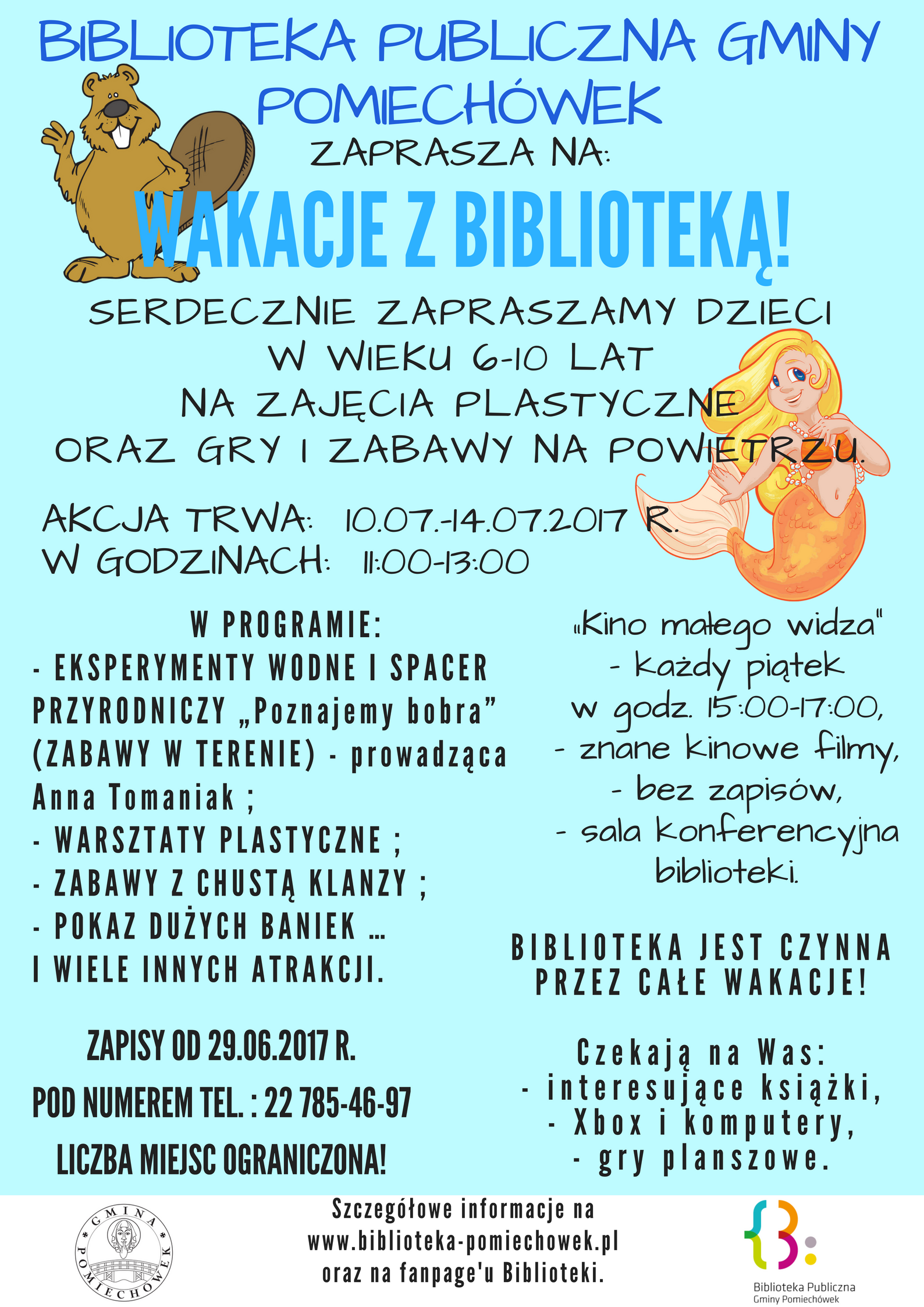 WAKACJE z Biblioteka 2017