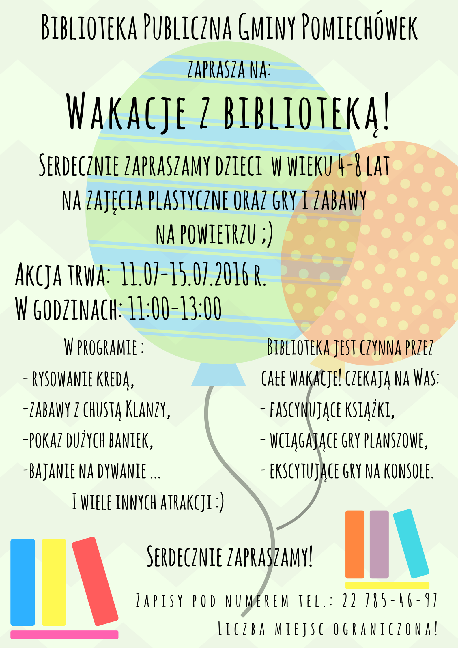Plakat wakacje